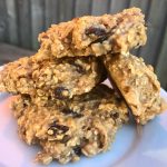 Peanut Butter and Banana Oat Cookies